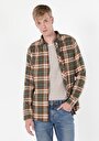 thumb-Afficher les détails de Chemise À Manches Longues Kaki    Homme