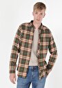 thumb-Afficher les détails de Chemise À Manches Longues Kaki    Homme