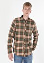 thumb-Afficher les détails de Chemise À Manches Longues Kaki    Homme
