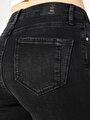 thumb-Afficher les détails de 703 Carla Pantalon Noir   En  Slim Fit Femme