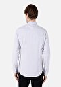 thumb-Afficher les détails de Chemise À Manches Longues Blanc Slim Fit   Homme