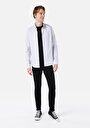 thumb-Afficher les détails de Chemise À Manches Longues Blanc Slim Fit   Homme