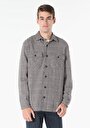 thumb-Afficher les détails de Chemise À Manches Longues Multicolou Comfort Fit   Homme