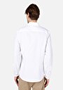 thumb-Afficher les détails de Chemise À Manches Longues Blanc Slim Fit   Homme