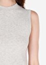 thumb-Afficher les détails de Gris Slim Fit Femme