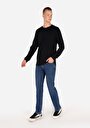 thumb-Afficher les détails de T-shirt À Manches Longues Noir Regular Fit  Homme