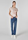 thumb-Afficher les détails de 792 Mila Pantalon Denim Straight Leg  En  Regular Fit Femme
