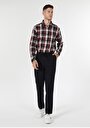 thumb-Afficher les détails de Pantalon Marine Düz Paça  En  Baggy Fit Homme