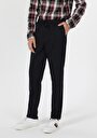 thumb-Afficher les détails de Pantalon Marine Düz Paça  En  Baggy Fit Homme