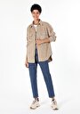 thumb-Afficher les détails de Chemise À Manches Longues Beige    Femme