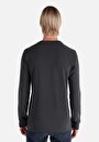 thumb-Afficher les détails de T-shirt À Manches Longues Anthracite Slim Fit  Homme