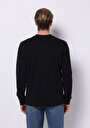 thumb-Afficher les détails de T-shirt À Manches Longues Noir Slim Fit  Homme