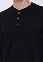 thumb-Afficher les détails de T-shirt À Manches Longues Noir Slim Fit  Homme