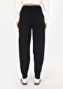thumb-Afficher les détails de Pantalon De Survêtement Noir Regular Fit Femme
