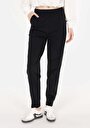 thumb-Afficher les détails de Pantalon De Survêtement Noir Regular Fit Femme