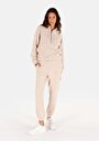 thumb-Afficher les détails de Pantalon De Survêtement Beige Regular Fit Femme