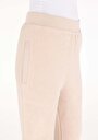thumb-Afficher les détails de Pantalon De Survêtement Beige Regular Fit Femme