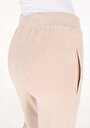 thumb-Afficher les détails de Pantalon De Survêtement Beige Regular Fit Femme