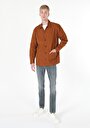thumb-Afficher les détails de Chemise À Manches Longues Marron    Homme