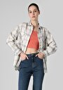 thumb-Afficher les détails de Chemise À Manches Longues Beige Regular Fit   Femme