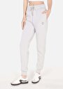 thumb-Afficher les détails de Pantalon De Survêtement Gris Regular Fit Femme