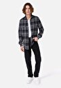thumb-Afficher les détails de Chemise À Manches Longues Anthracite    Homme