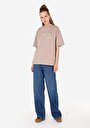 thumb-Afficher les détails de T-shirt À Manches Courtes  Comfort Fit Imprimé Femme