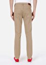 thumb-Afficher les détails de Pantalon Marron Straight Leg Low Rise En Chino Straight Fit Homme