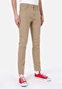 thumb-Afficher les détails de Pantalon Marron Straight Leg Low Rise En Chino Straight Fit Homme