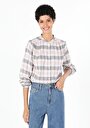 thumb-Afficher les détails de Chemise À Manches Longues Rose Regular Fit   Femme