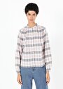 thumb-Afficher les détails de Chemise À Manches Longues Rose Regular Fit   Femme
