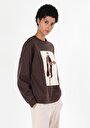 thumb-Afficher les détails de Pull-over Marron Regular Fit  Femme