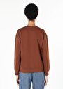thumb-Afficher les détails de Pull-over Marron Regular Fit  Femme