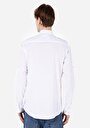 thumb-Afficher les détails de Chemise À Manches Longues Blanc Regular Fit Droit Popeline Homme