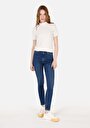 thumb-Afficher les détails de T-shirt À Manches Courtes Blanc Slim Fit Droit Femme