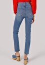 thumb-Afficher les détails de 703 Carla Pantalon  Straight Leg  En  Slim Fit Femme