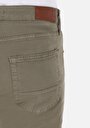 thumb-Afficher les détails de Pantalon Kaki Straight Leg Low Rise En Chino Straight Fit Homme