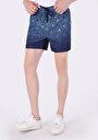 thumb-Afficher les détails de Short De Bain Marine Slim Fit Doublé Homme