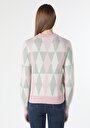 thumb-Afficher les détails de Pull Multicolou Regular Fit   Femme