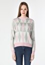 thumb-Afficher les détails de Pull Multicolou Regular Fit   Femme
