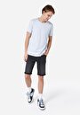 thumb-Afficher les détails de T-shirt À Manches Courtes Bleu Regular Fit  Homme
