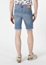 thumb-Afficher les détails de Short Bleu Straight Fit Homme