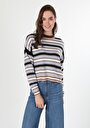 thumb-Afficher les détails de Pull Multicolou    Femme