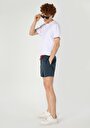 thumb-Afficher les détails de Short De Bain Bleu Slim Fit  Homme