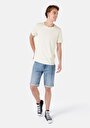 thumb-Afficher les détails de T-shirt À Manches Courtes Jaune Regular Fit  Homme