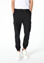 thumb-Afficher les détails de Pantalon Noir Lastikli  En  Slim Fit Homme