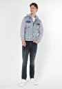 thumb-Afficher les détails de 041 Danny Pantalon Bleu Foncé Slim Leg  En  Slim Fit Homme
