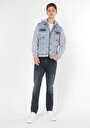thumb-Afficher les détails de 041 Danny Pantalon Bleu Foncé Slim Leg  En  Slim Fit Homme
