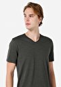 thumb-Afficher les détails de T-shirt À Manches Courtes Vert Regular Fit  Homme