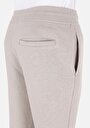 thumb-Afficher les détails de Pantalon De Survêtement Blanc Slim Fit Homme